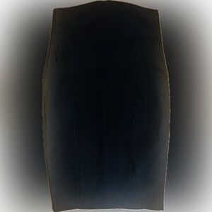 NWT Fashion Nova SZ XL Black bodycon high waisted pencil skirt/waist 28”-33”